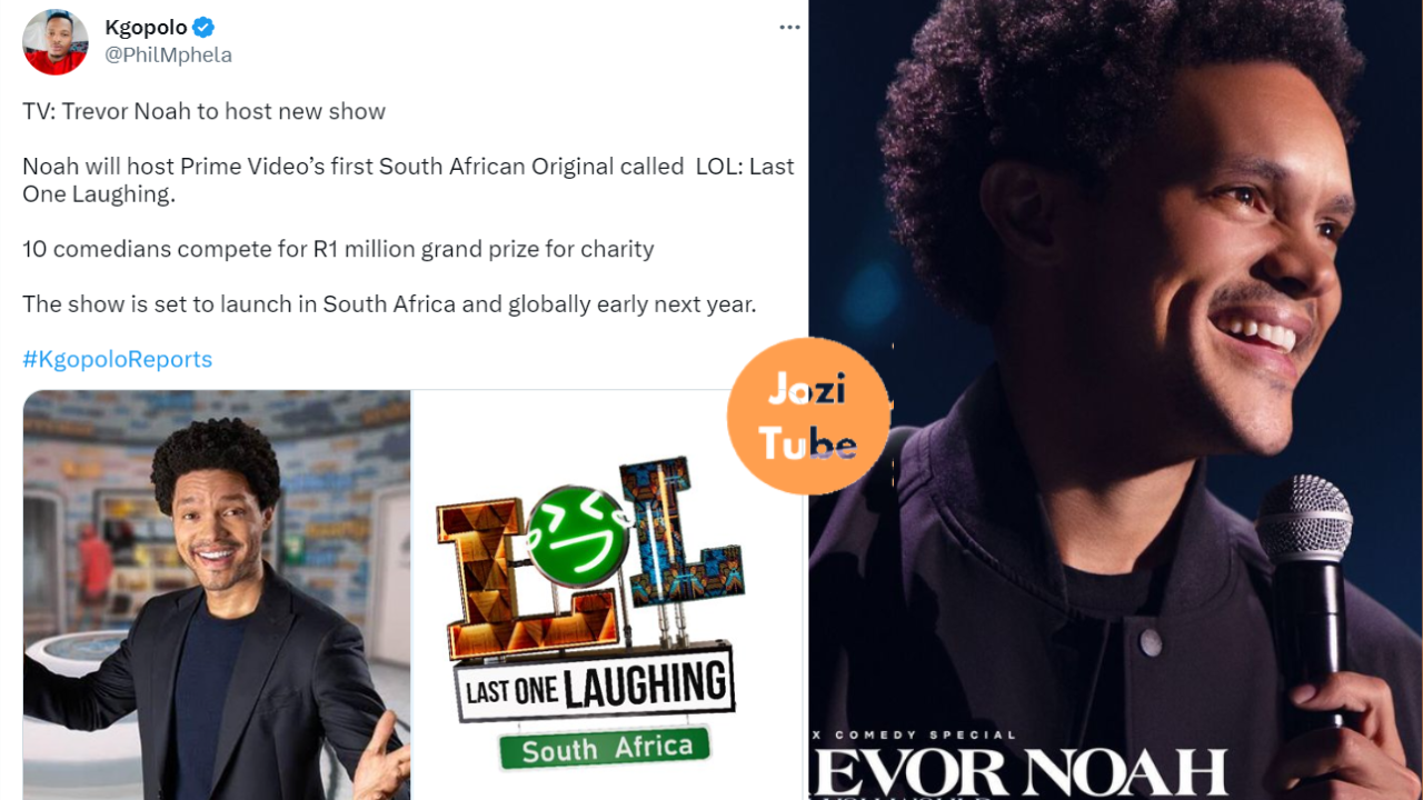 Trevor Noah to Host Amazon Prime Video’s First South African Original ‘LOL: Last One Laughing’